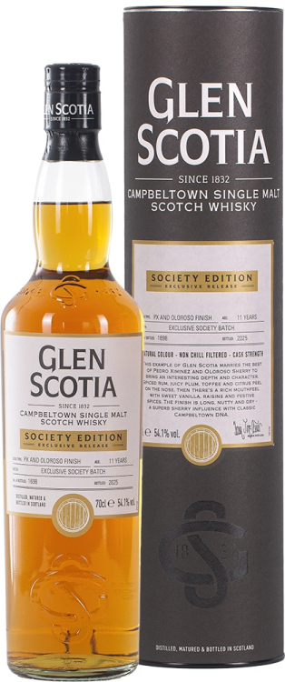 Glen Scotia Society Edition 11 Jahre PX & Oloroso Finish